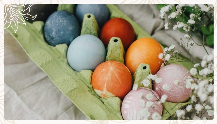 MMM Blog Apr 2025 McHenry Maids Wichita KS Natural Easter Egg Dye Margaret
